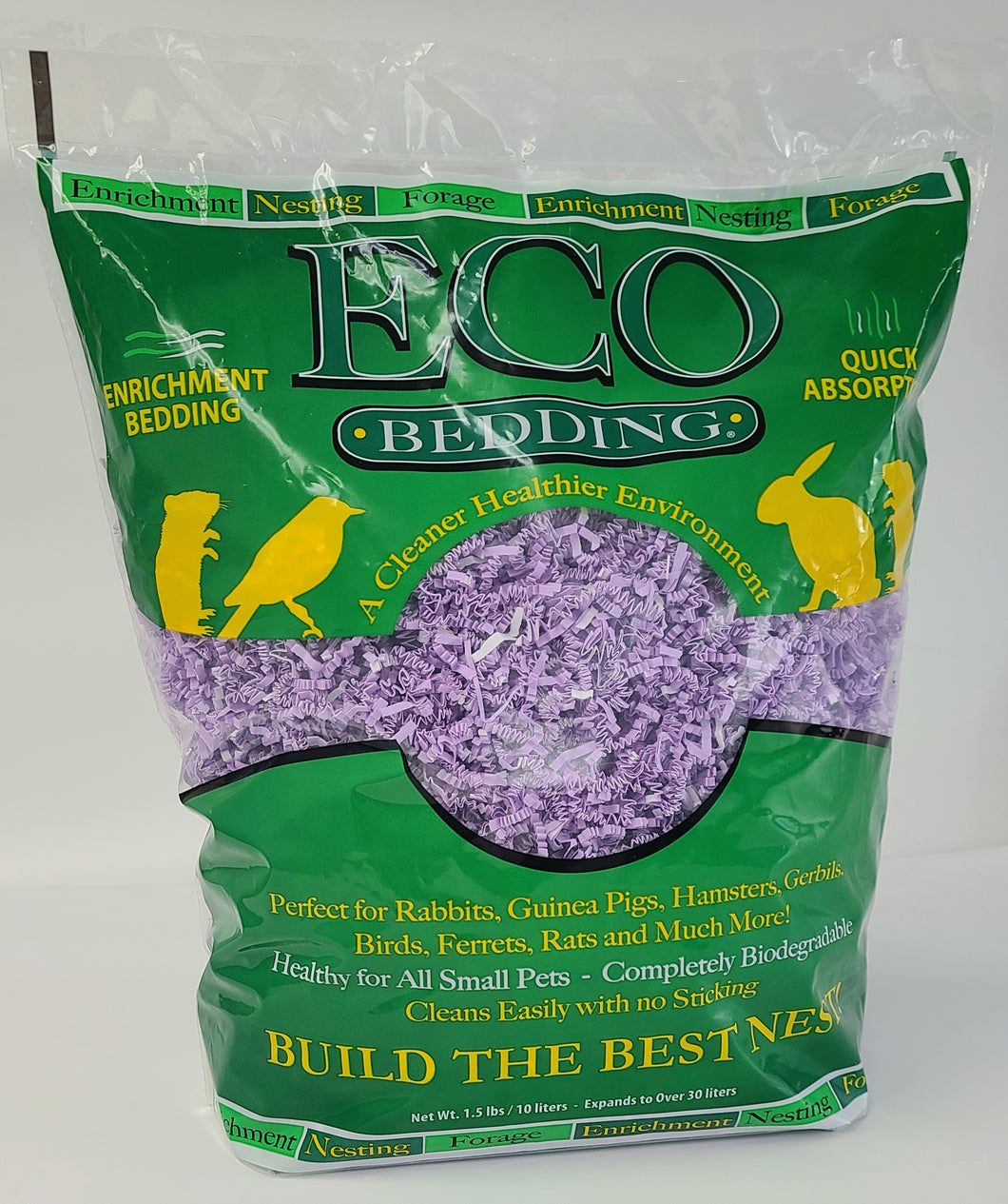 Eco Bedding® PURPLE/WHITE 1.5 lb. Bag